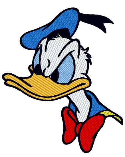 Donald Duck Angry